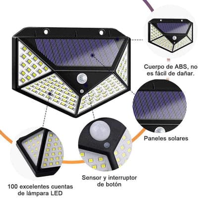 LUMINEX™ X2 LAMPARAS SOLARES CON SENSOR DE MOVIMIENTO